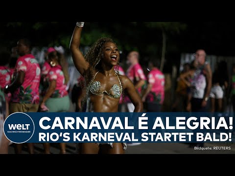 RIO TANZT WIEDER SAMBA: Karnevalsvorbereitungen starten farbenfroh - Sambaschulen starten Proben!