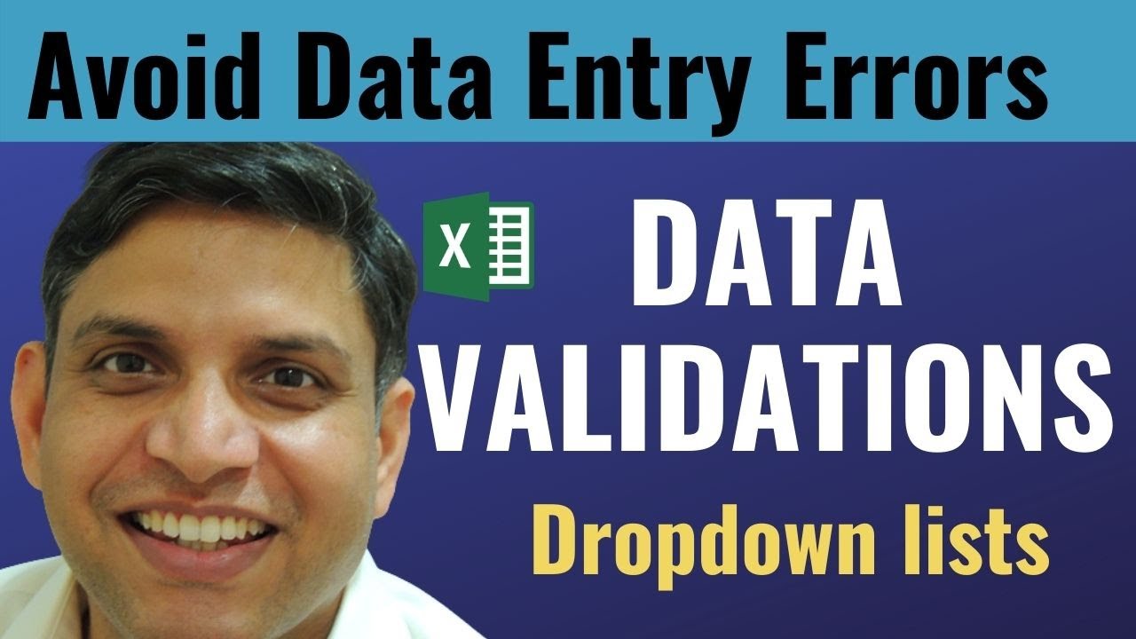 Data Validation Techniques in Excel | Drop Down List
