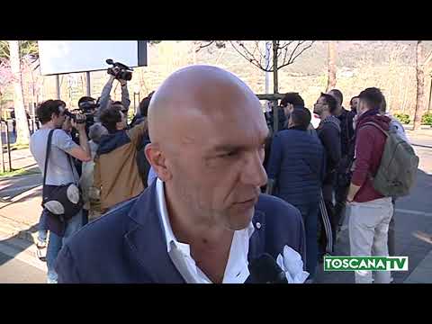 2019-06-14 PRATO - APOLOGIA FASCISMO, EX LEADER FN NON RISPONDE A PM