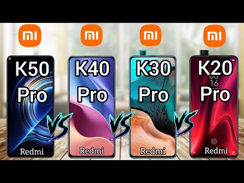 Xiaomi Redmi K50 Pro Vs Redmi K40 Pro Vs  Redmi K30 Pro Vs Redmi K20 Pro | Full Comparison (2022)