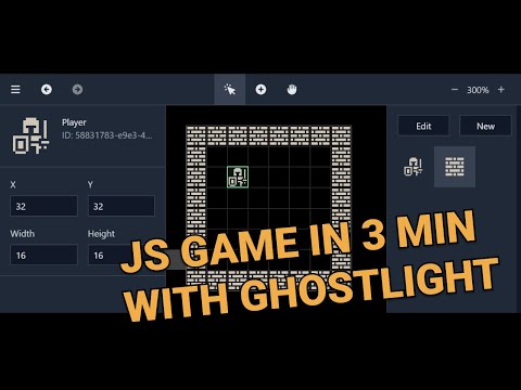 Create a JavaScript Game in 3 Minutes! - GhostLight: Getting Started