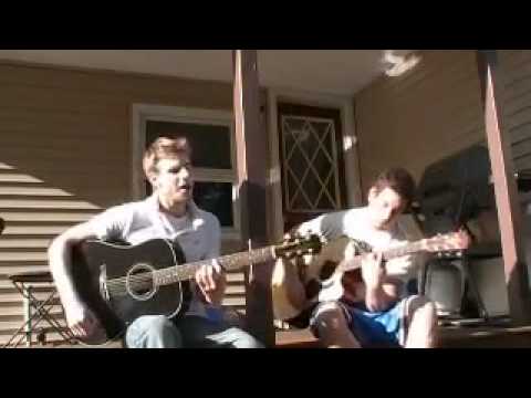 Eric and Fraser playing the villian