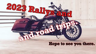 My 2023 Event Plans  #roadking #roadtrip #2023