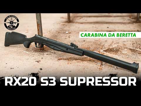 Carabina RX20 S3 Supressor Gas Ram 65 Kg Stoeger Beretta 5.5mm