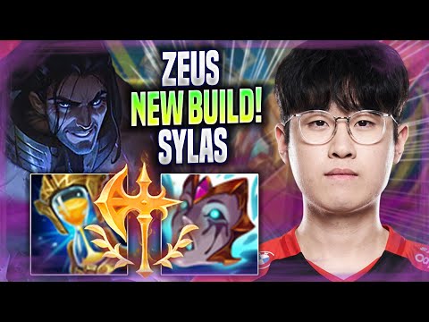 ZEUS TRIES NEW SYLAS BUILD! - T1 Zeus Plays Sylas TOP vs Kayle! | Season 2022