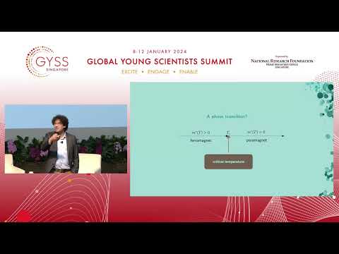 Plenary Lecture by Professor Hugo Duminil-Copin at GYSS 2024