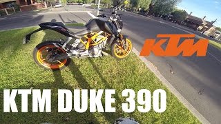 KTM Duke 390 Test Ride Review!