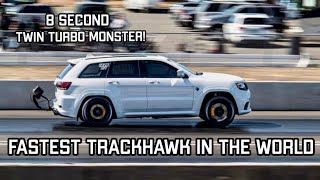 Twin Turbo TRACKHAWK sets new 1/4 mile WORLD RECORD