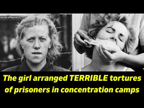 Herta Bothe — the warden responsible for the TERRIBLE torture of prisoners of the concentration camp