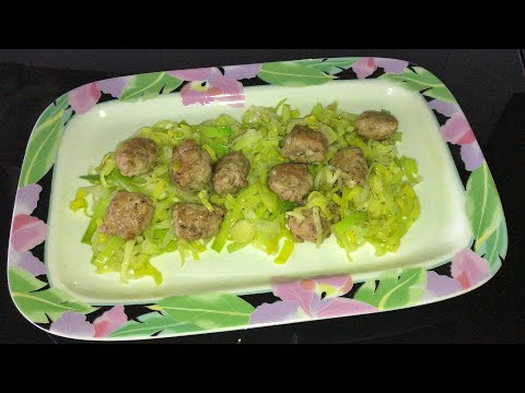 PORRI CON SALSICCE TOSCANE IN PADELLA