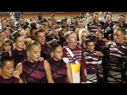 Current and Former Cadets sing "O Holy Name"