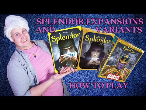 How to Play - Splendor Cities Expansion & Splendor Marvel
