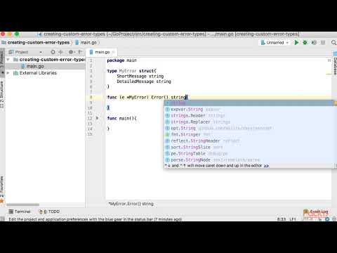 Hands on with Go Creating Custom Error Types|packtpub com
