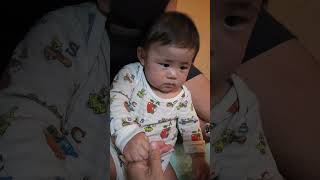 【育児あるある】ついに観念した赤ちゃん🤣💖 #生後7ヶ月 #baby