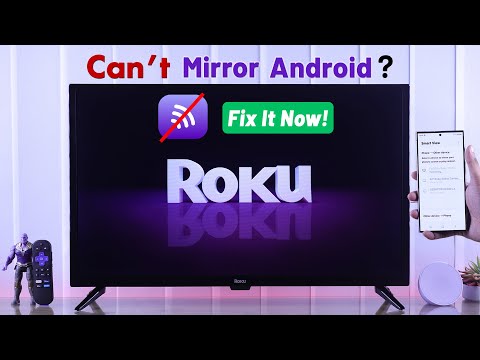 Roku TV: Screen Cast Not Working on Android? - How to Fix Mirroring!