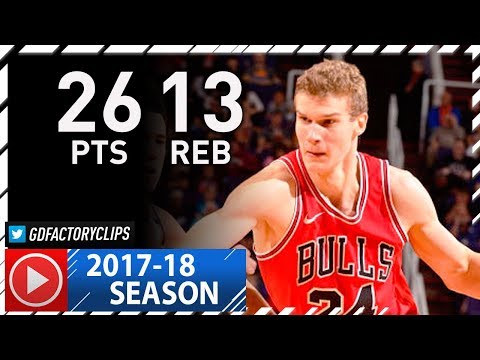 Lauri Markkanen Full Highlights vs Suns (2017.11.19) - 26 Pts, 13 Reb