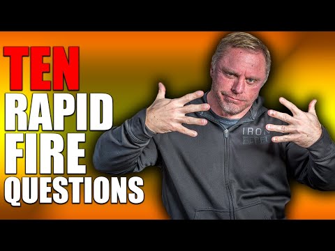 10 Rapid Fire Q & A HRT | Body Fat | Cortisol Blocking