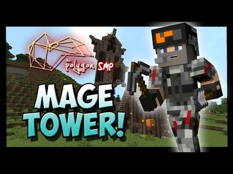 EPIC MAGE TOWER BUILD - Minecraft 1.8 SMP