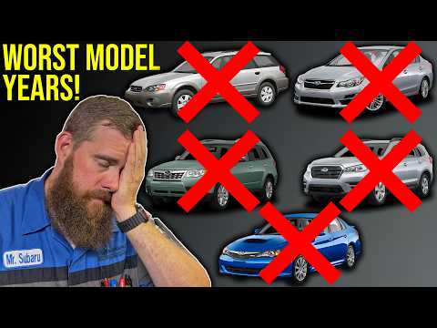 The Worst Year for Every Subaru Model (Don’t Buy These!)