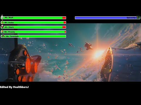 The Bad Guys 2 (2025) Final Battle with healthbars 1/4