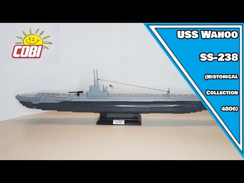 EIN PRÜGEL FÜR UNTERWASSER | COBI® Historical Collection USS Wahoo SS-238 Review | 4806 (deutsch)