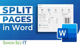 How to Split Pages in Microsoft Word