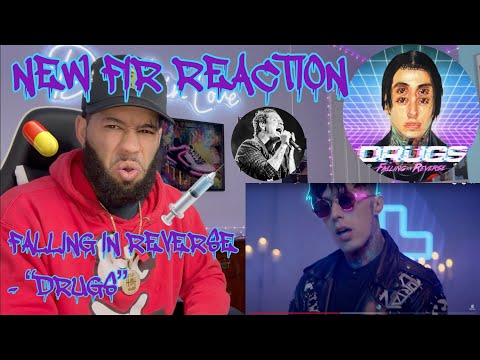 DIDN'T EXPECT TO HEAR COREY TAYLOR! | Falling In Reverse - "Drugs" (REACTION!!!) #FIR