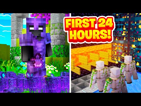 OUR *INSANE* FIRST 24 HOURS (RICH)! I Minecraft Factions I MCComplex