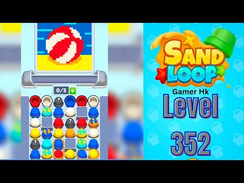 Sand Loop Level 352 Walkthrough