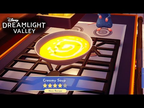 How to make Creamy Soup - Disney Dreamlight Valley
