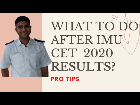 Your NEXT MOVE after IMU CET 2020 RESULT DECLARATION