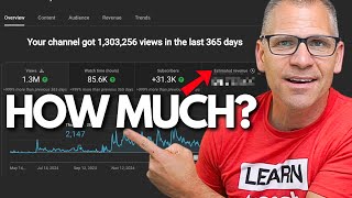 How Much Does YouTube Pay For 1.3 Million Views?