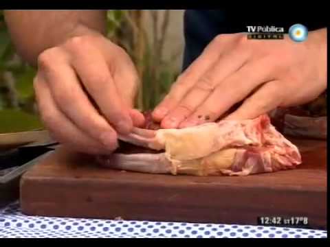 Bifes de chorizos rellenos