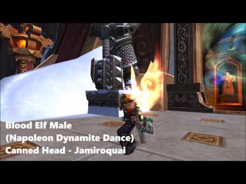 All World of Warcraft Dances with Music (ft. Salvation)