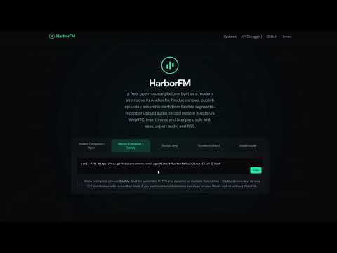 HarborFM Quick Start
