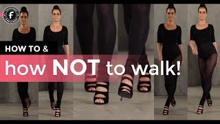 How TO & How NOT TO Walk | Confident Walk | Walk with Confidence