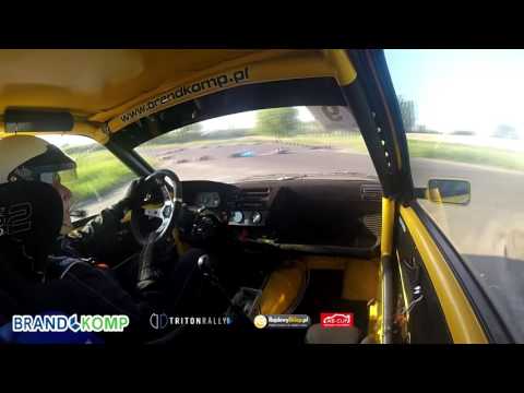 2 Runda AB CUP Tor Żerań 2016 | Damian Boncela | Fiat CC | onboard