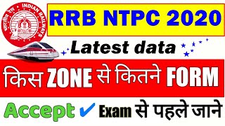 RRB NTPC Zone wise Accepted candidates, ntpc zone wise form fill up, RRB ntpc zone wise posts #ntpc