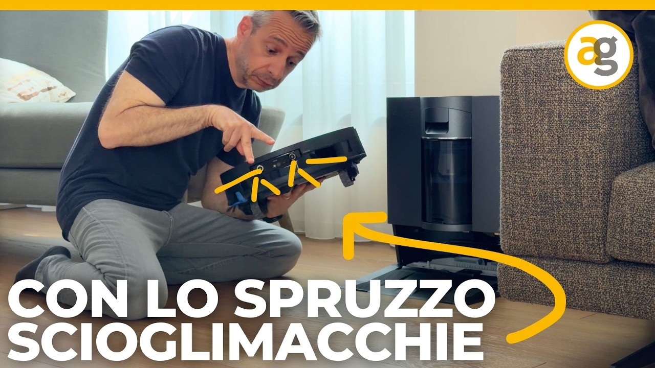 Il ROBOT con SPRUZZINO e CYCLONE. RECENSIONE Deebot X12