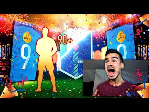 FIFA 18 : 90+ SPIELER IM PACK !! FUT BIRTHDAY PACK OPENING 🔥🔥🔥
