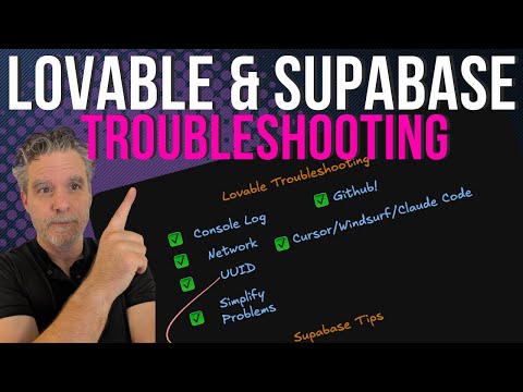 Lovable and Supabase Troubleshooting Tips | Lovable