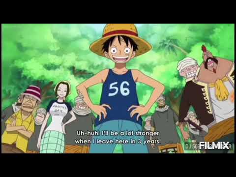 Luffy and Ace Departure.. Dadan's reaction