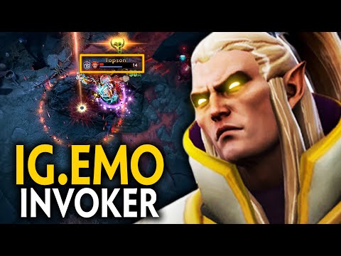 11K MMR SUNSTRIKES!! IG.Emo INVOKER vs OG.Topson MK MID | ABSOLUTELY EPIC GAME | Dota 2 Invoker