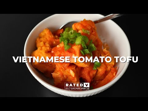 How to Make Vietnamese Fried Tofu in Tomato Sauce So Easy!