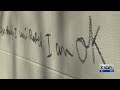 I Was Raped I Am OK Graffiti Sparks Controversy