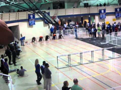 Steven Running The Hurdles