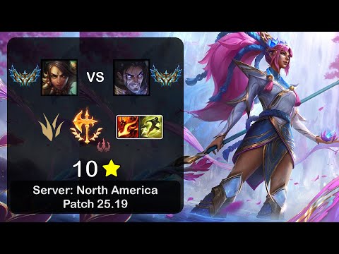 Nidalee Jungle vs Sylas - NA Challenger - Patch 25.19