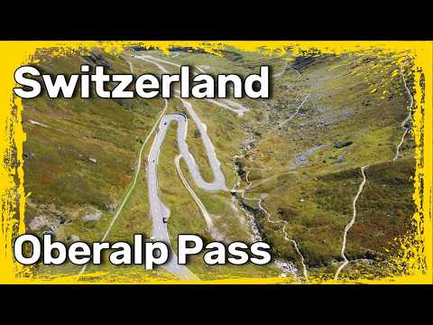 Best motorcycle roads of Switzerland - №19 (Oberalp Pass) - motorcycle touring in Europe