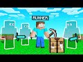 INVISIBLE HUNTERS Vs SPEEDRUNNER In Minecraft!