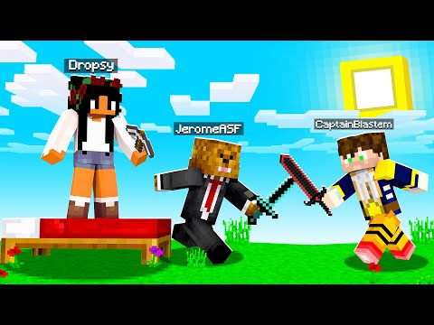 We Made Camp Minecraft Swords In Bed Wars | JeromeASF